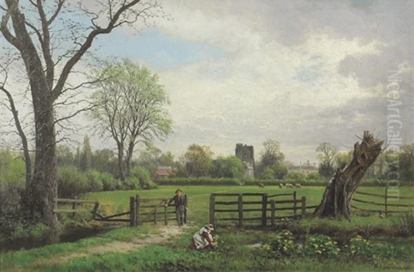 In The Meadows, Near Cookham - view 1