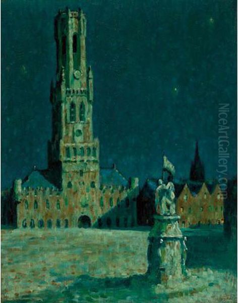 Market Square, Bruges - view 1
