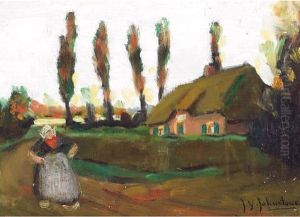Brittany Farm House by John Young Johnstone