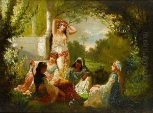 The Harem by Antoine Edmond Joinville