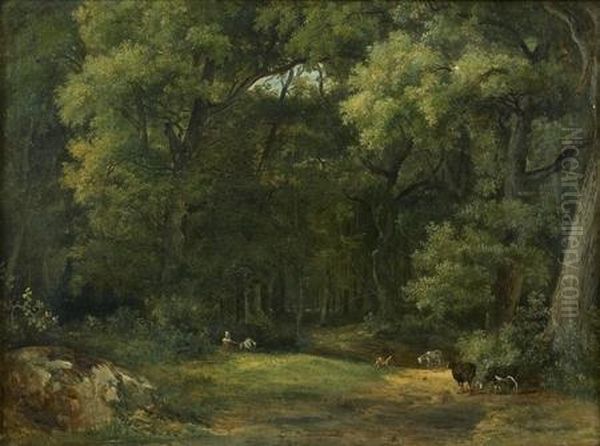 Clairiere En Foret De Compiegne - view 1