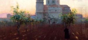 Moine Au Verger by Martin Gwilt-Jolley