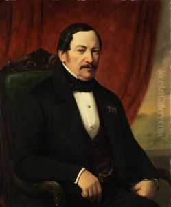 Portrait Eines Herren by Henri Jean Baptiste Jolly