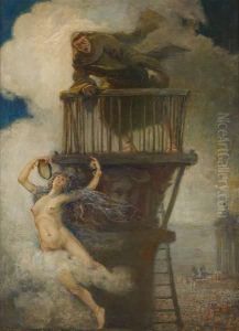 La Tentation De Saint Antoine by Frederic Jomouton