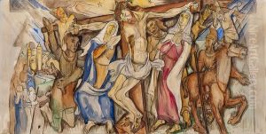The Crucifixion by Harie Jonas