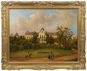 Ansicht Von Schloss Godollo Bei Budapest