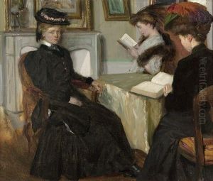 La Lecture by Lucien Hector Jonas