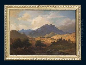 "korsika" Berglandschaft Der Franzosischen Mittelmeerinsel by Rudolf Jonas