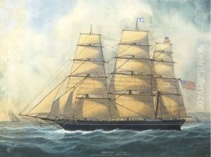 The 'mary Ray'; And 'hurricane' by Calvert Richard Jones