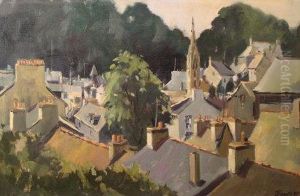 The Roofs Of Pont-aven