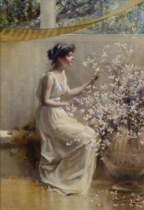 Classical Maiden by Francis Coates Jones