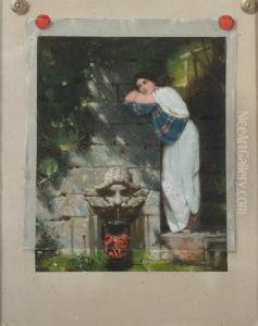 Lady At The Wall by Francis Coates Jones