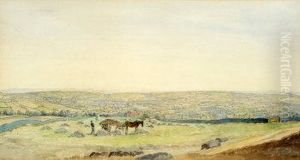 Loading The Hay-wagon by Frederick Cecil Jones