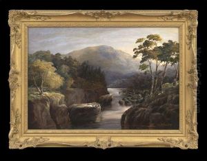 Mountainous Brook Landscape