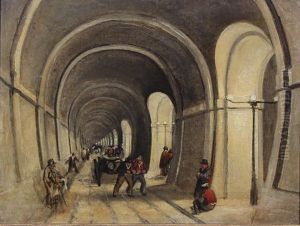 View Of The The Thames Tunnel