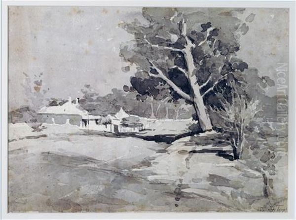 Untitled (house In A Rural Landscape) - view 1