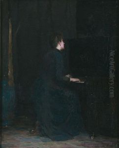 The Music Room (mrs Abrahams) by John Llewellyn Jones