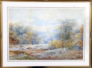 On The North Tyne by John Rock Jones
