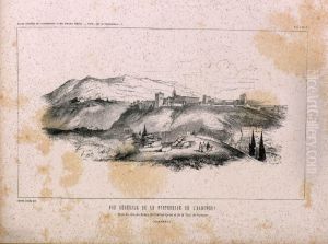 Mapa "vue Generale De La Fortresse De L'alhambra" by Owen Jones