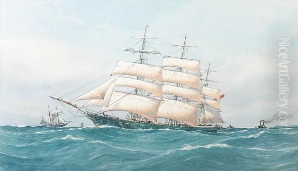 The "thermopylae" At Sea - view 1
