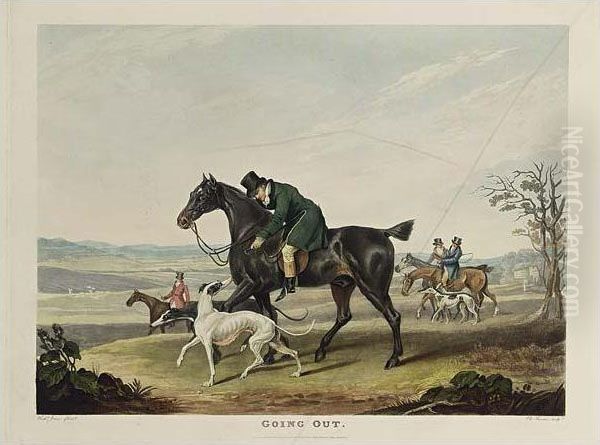Going Out"; "finding"; Coursing"; The Death" - view 1