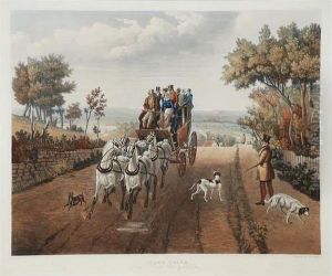 Stage-coach From The Original Picture By S.j.e.jones by Samuel John Egbert Jones