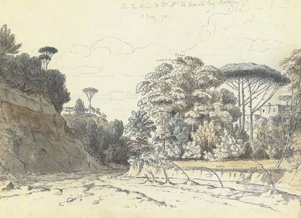 On The Road To Santa Maria Di Monte, Near Naples - view 1