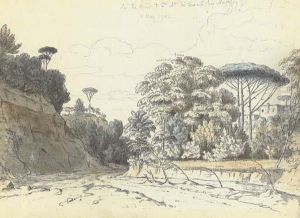 On The Road To Santa Maria Di Monte, Near Naples