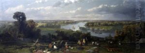 The Thames From Richmond Hill, Surrey