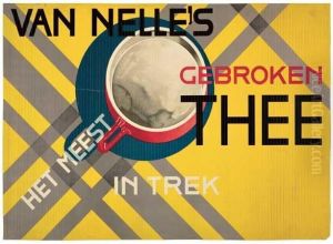 Van Nelle's Gebroken Thee. In-store Display. Circa 1930. by Jacob Jongert