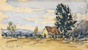 Paysage Du Lyonnais by Johan Barthold Jongkind