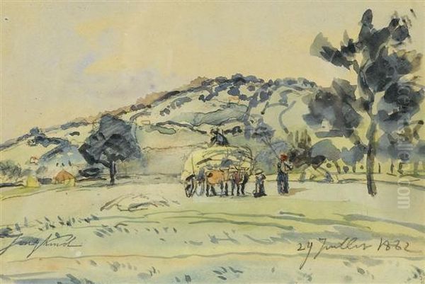 Scene De Moisson - view 1