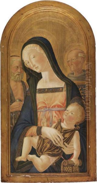 Madonna Col Il Bambino, San Girolamo E San Bernardino - view 1