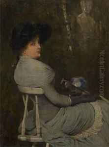 Representant Un Satyre. by Eugene Joors
