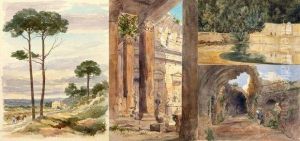 Album De Vingt Cinq Aquarelles Et Dessins Sur La Provence by Joseph Middleton Jopling