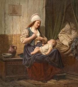 Mutter Mit Kind by Rudolf Jordan