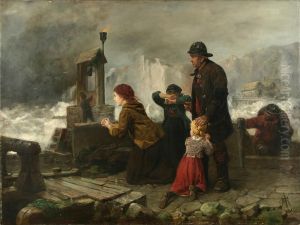 Sturmlauten Auf Helgoland by Rudolf Jordan