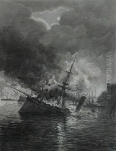 Moonlit Harbor