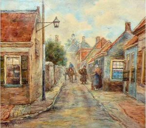 Ruelle Animee by Willem Jorissen