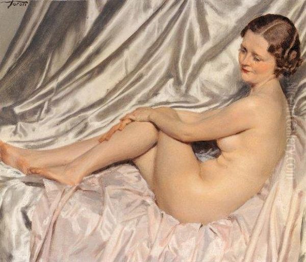 Jeune Femme Nue Allongee - view 1