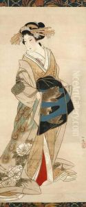 A Courtesan by Mihata Joryu