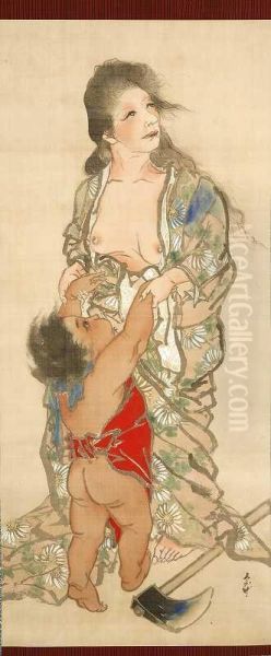 Crazy Old Man And Kintaro - view 1