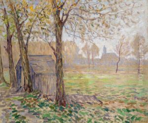 Paysage De Printemps by Albert Joseph