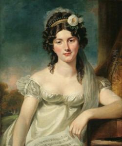 Portrait Of Anna Marie Tree by George Francis Joseph