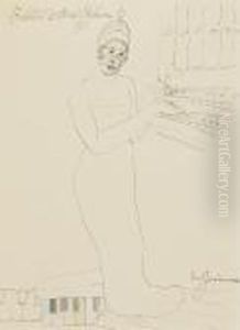 Fredrika Dorothea Wilhelmina by Ernst Josephson