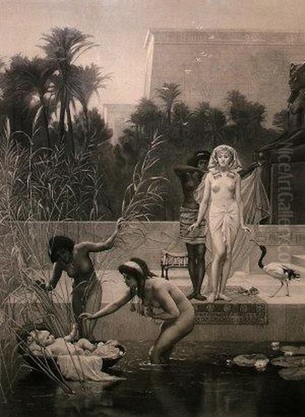 "the Finding Of Moses" - view 1