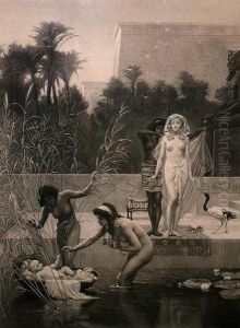"the Finding Of Moses" by Richard Josey