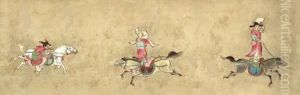 Collected Pictures Of Korean Acrobats by Kano Joshin