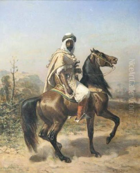 Cavalier Dans Les Montagnes - view 1