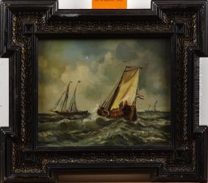 Fartygsportratt by Pieter De Josselin De Jong